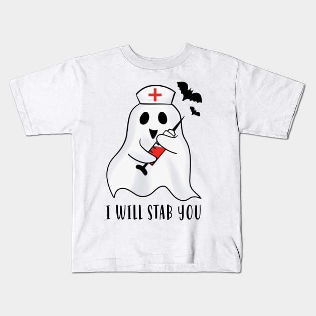 I WILL STAB YOU Kids T-Shirt by ButterflyX